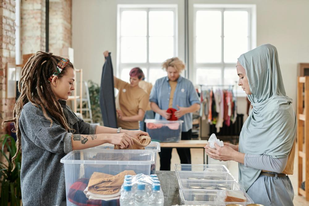 Clothes donation