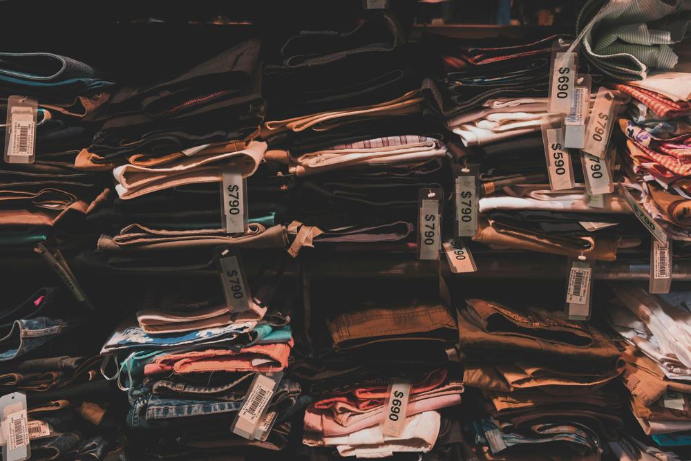 folded clothes