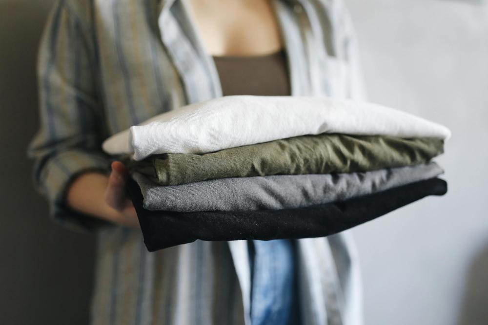 folded clothes